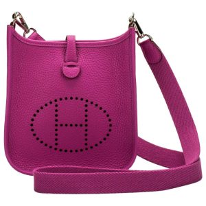 Hermès Evelyne  Mini Magnolia 9I Clemence 2018 C