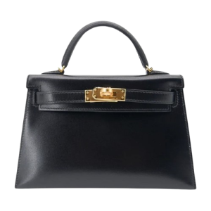 Hermès Kelly Sellier 20 Black 89 Box 2023 B