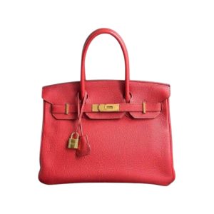 Hermès Birkin  30 Rouge Casaque Q5 Togo 2016 X