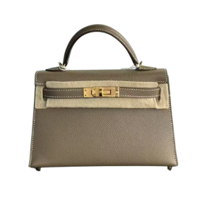 Hermès Kelly Sellier 20 Etoupe  18 Epsom 2021 Y