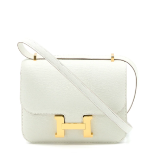 Hermès Constance Verso 18 Biscuit 01P, Mushroom 0T Chevre Myzore 2022 U