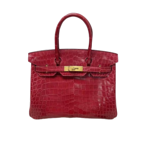 Hermès Birkin HSS & Verso 30 Braise 95, Tosca K5 Alligator Shiny 2013 Q