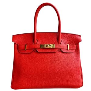 Hermès Birkin  30 Rouge Casaque Q5 Togo 2012 P