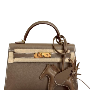 Hermès Kelly Sellier 20 Etoupe  18 Epsom 2024 W