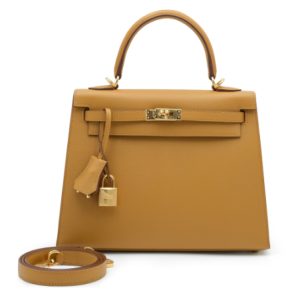 Hermès Kelly Sellier 25 Sesame 2S Epsom 2023 B