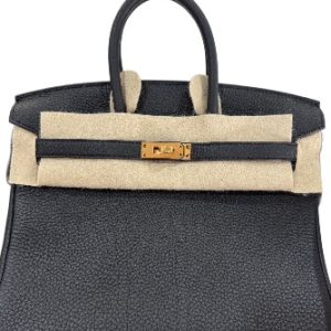 Hermès Birkin  25 Black 89 Togo 2024 W