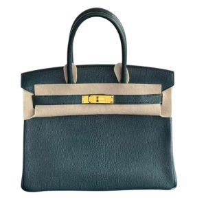 Hermès Birkin  30 Vert Cypres 6O Togo 2023 B