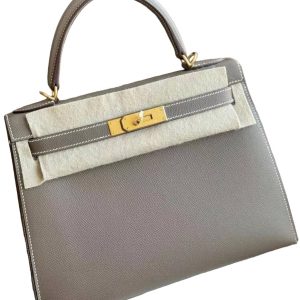 Hermès Kelly Sellier 28 Etoupe  18 Epsom 2024 W