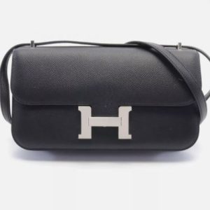 Hermès Constance Elan Black 89 Epsom 2024 W