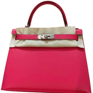 Hermès Kelly Sellier 28 Rose Extreme I6 Epsom 2019 D