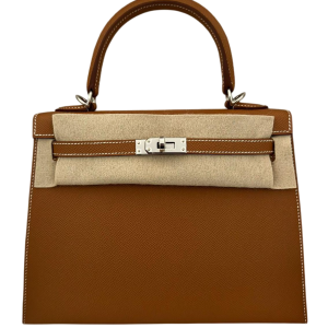 Hermès Kelly Sellier 25 Gold 37 Epsom 2024 W