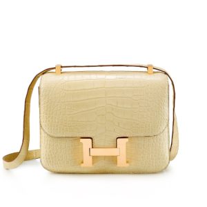 Hermès Constance Mirror 18 Vanille Y1 Alligator Matt 2024 B