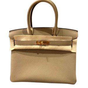 Hermès Birkin  30 Beige Marfa 8Q Togo 2024 W