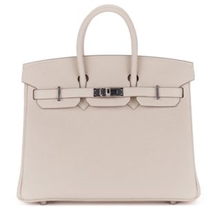 Hermès Birkin  25 Craie  10 Togo 2024 W