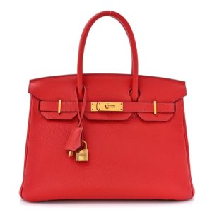 Hermès Birkin  30 Rouge Casaque Q5 Togo 2013 Q