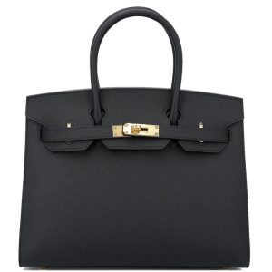 Hermès Birkin Sellier 30 Black 89 Epsom 2021 Z