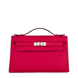 Hermès Kelly Pochette Rose Extreme I6 Swift 2024 W