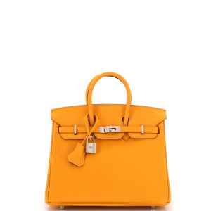 Hermès Birkin  30 Jaune d'or 9V Epsom 2012 P