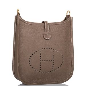 Hermès Evelyne  Mini Etoupe  18 Clemence 2024 W