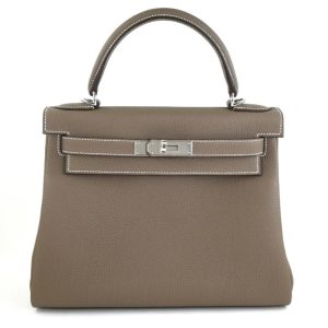 Hermès Kelly  28 Etoupe  18 Togo 2024 W