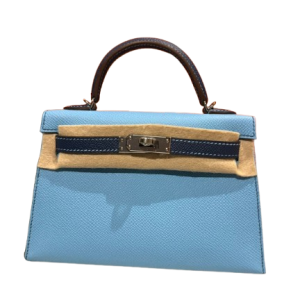 Hermès Kelly HSS 20 Blue Celeste 7N, Blue Deep S4 Epsom 2024 W