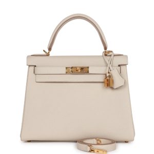 Hermès Kelly  28 Craie  10 Togo 2024 W