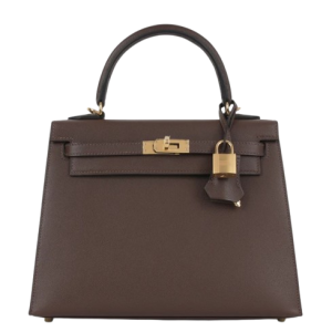 Hermès Kelly Sellier 25 Moka 44 Madame 2024 B