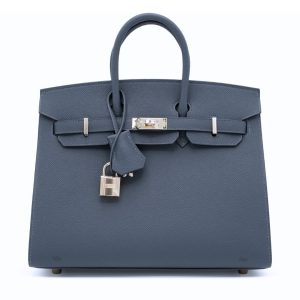 Hermès Birkin Sellier 25 Gris Misty H0 Epsom 2024 W