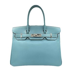 Hermès Birkin  30 Blue Jean  75 Epsom 2005 I