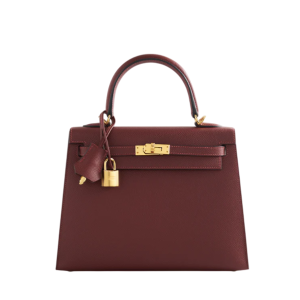 Hermès Kelly Sellier 25 Rouge H 55 Epsom 2020 Y