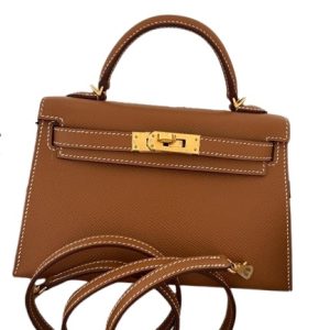 Hermès Kelly Sellier 20 Gold 37 Epsom 2024 B