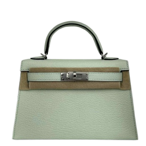 Hermès Kelly  20 Vert Fizz 0S Chevre Myzore 2023 B