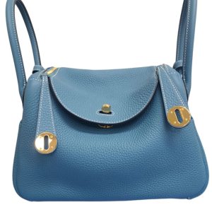 Hermès Lindy  26 Blue Jean  75 Clemence 2023 B