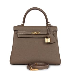 Hermès Kelly  25 Etoupe  18 Togo 2024 W