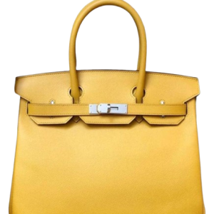 Hermès Birkin  30 Jaune Ambre 9D Epsom 2018 C