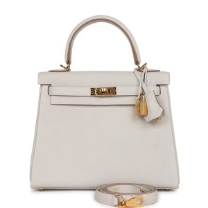 Hermès Kelly  25 Gris Pearl 80 Togo 2024 B