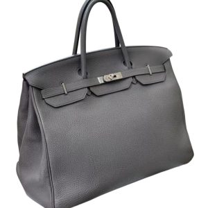 Hermès Birkin  40 Gris Etain 8F Togo 2016 X