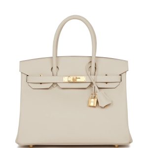 Hermès Birkin  30 Craie  10 Epsom 2017 A