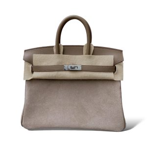 Hermès Birkin  30 Etoupe  18 Grizzly, Swift 2022 U