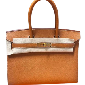 Hermès Birkin Sellier 30 Gold 37 Epsom 2022 U