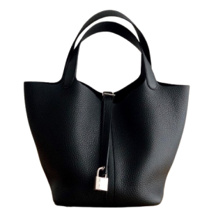 Hermès Picotin  22 Black 89 Clemence 2024 W