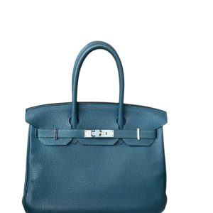 Hermès Birkin  30 Blue Colvert 1P Togo 2020 Y