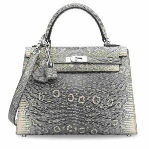 Hermès Kelly  25 Ombre 1B Lizard 2024 W