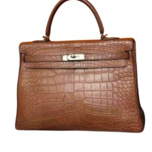Hermès Kelly  35 Gold 37 Alligator Matt 2006 J