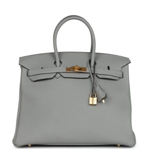 Hermès Birkin  35 Gris Mouette 4Z Togo 2024 W