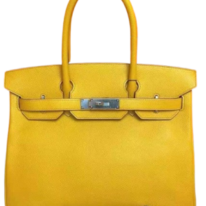 Hermès Birkin  30 Jaune Ambre 9D Epsom 2018 C