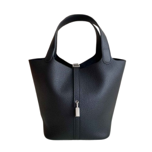 Hermès Picotin  22 Black 89 Clemence 2024 W