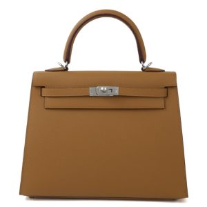 Hermès Kelly Sellier 25 Gold 37 Epsom 2024 W