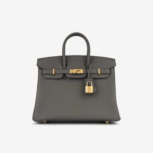 Hermès Birkin  25 Gris Etain 8F Togo 2022 U
