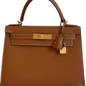 Hermès Kelly Sellier 28 Gold 37 Epsom 2021 Z